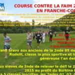 COURSE CONTRE LA FAIM 2014-2