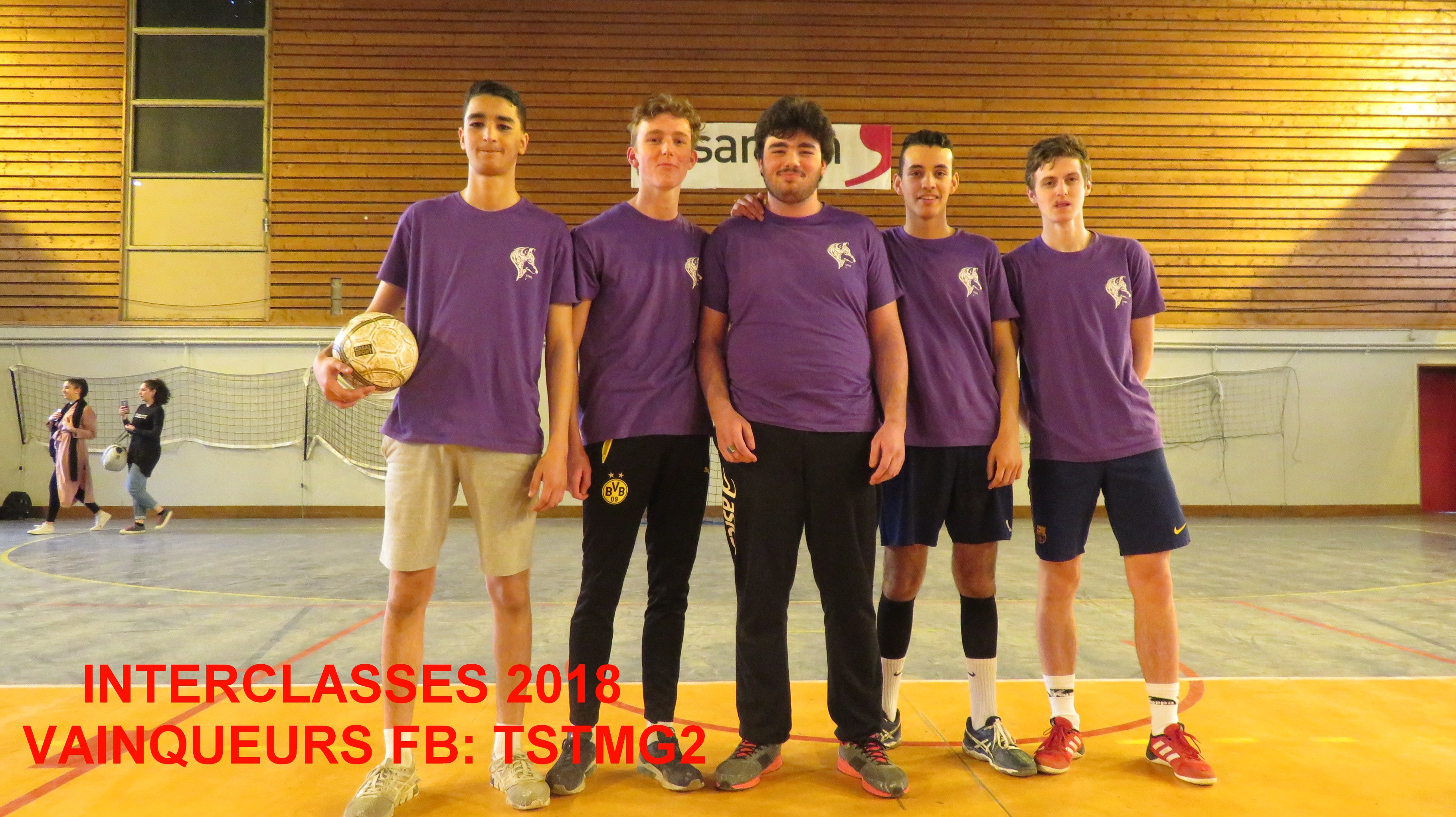 Vainqueurs FB TSTMG2