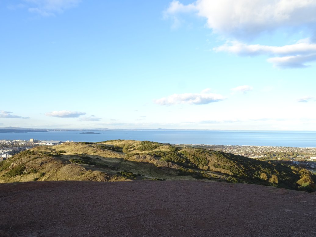 7. View from Arthur's seat